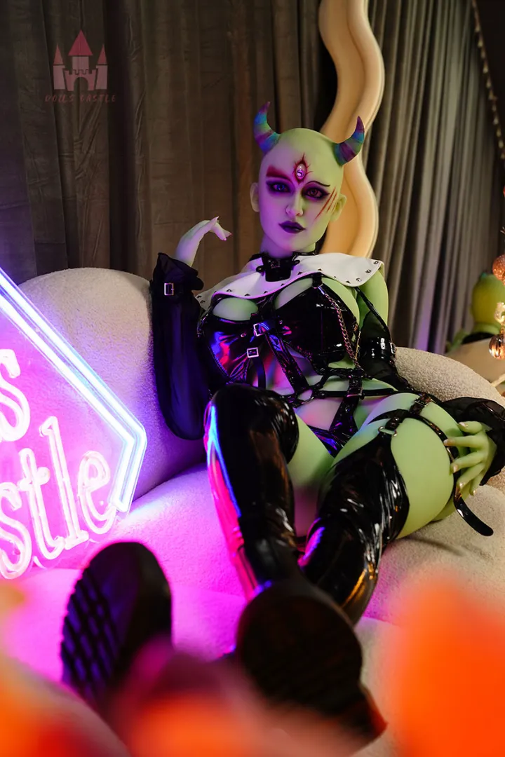 Dolls-Castle 168cm Green Alien Fantasy TPE Doll(US Stock)